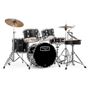 Mapex Youth Tornado 5pc Acoustic Drum Kit - Black