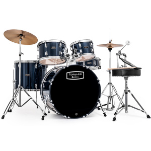 Mapex Standard Tornado 5pc Acoustic Drum Kit - Blue