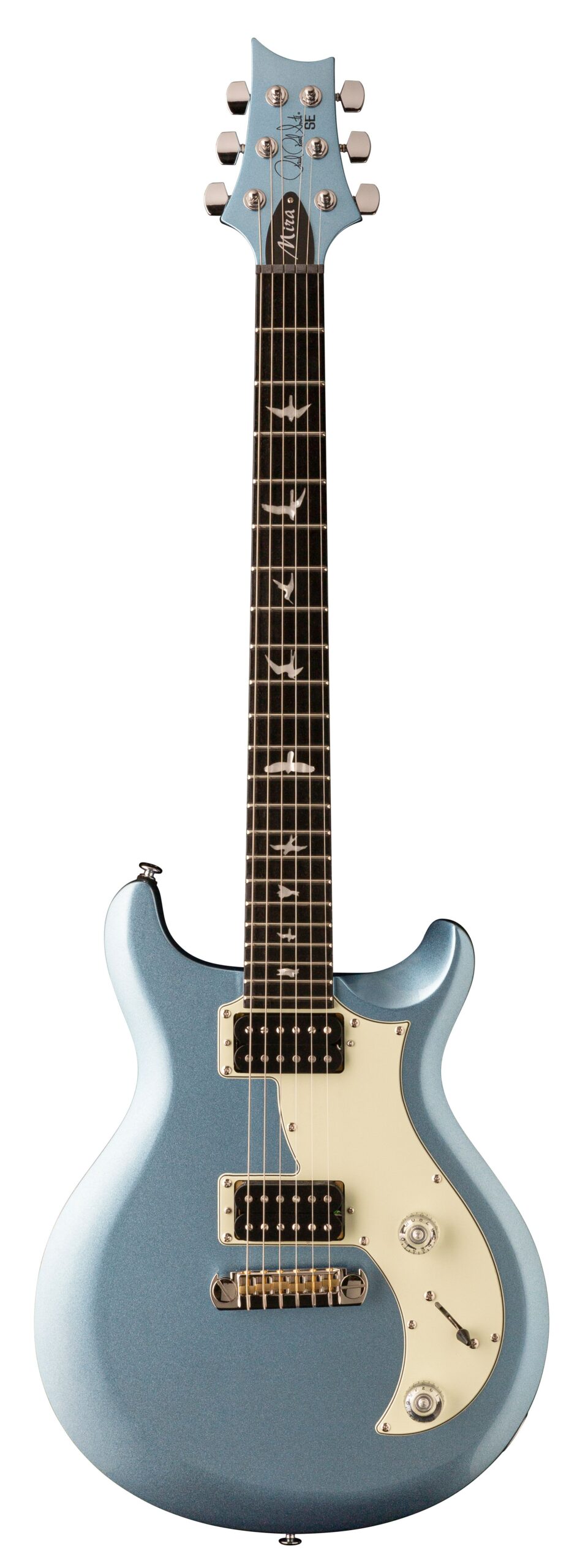 PRS SE Mira Electric Guitar – Frost Blue Metallic