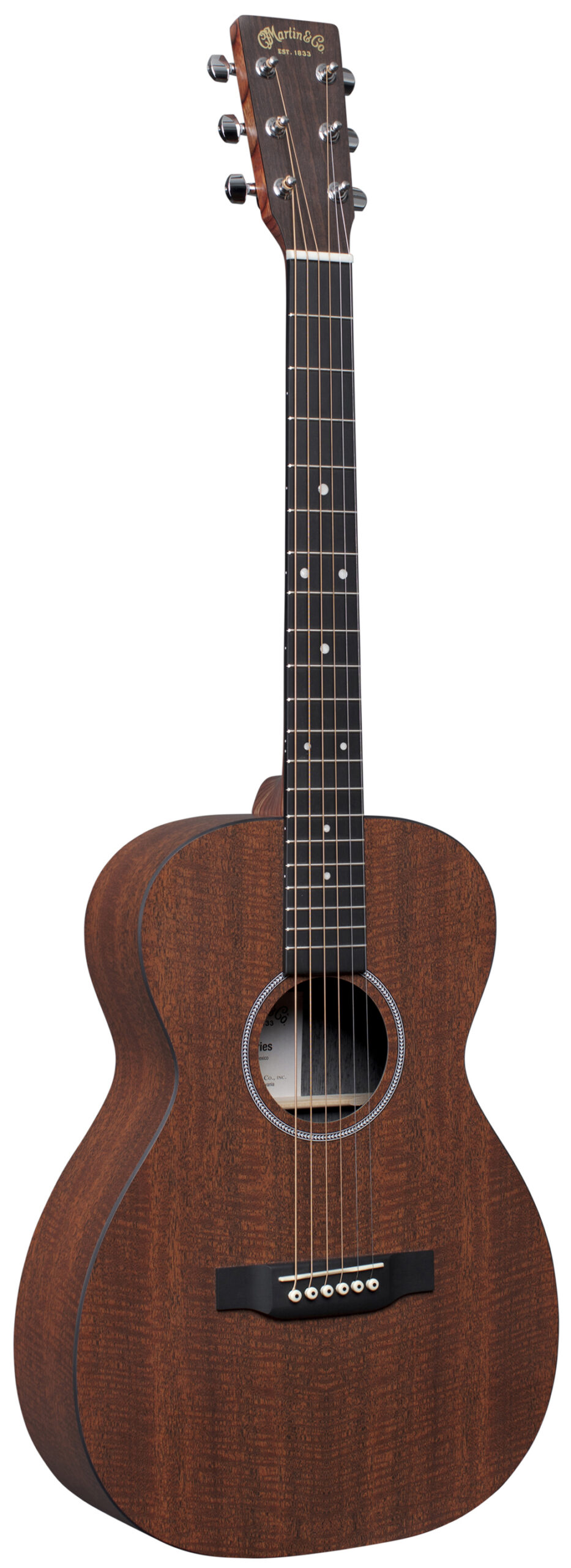 Martin 0-X1E Black Acoustic Guitar