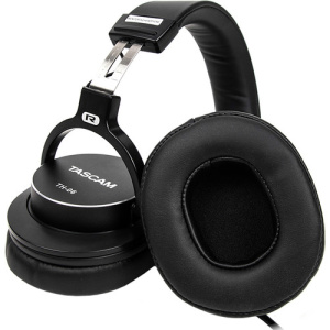 Tascam Bass XL Monitoring Headphones - Black