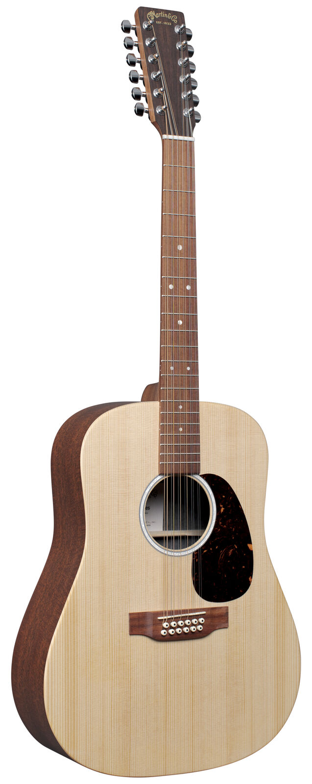 Martin D-X2E 12 String Acoustic Guitar