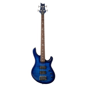 PRS SE Kingfisher Bass Guitar - Faded Blue Wrap Around Burst