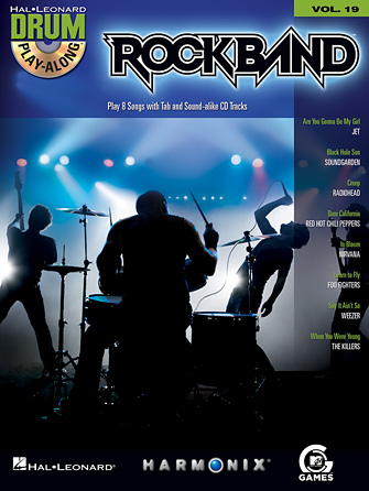 Hal Leonard Rock Band Drum Play-Along Vol. 19