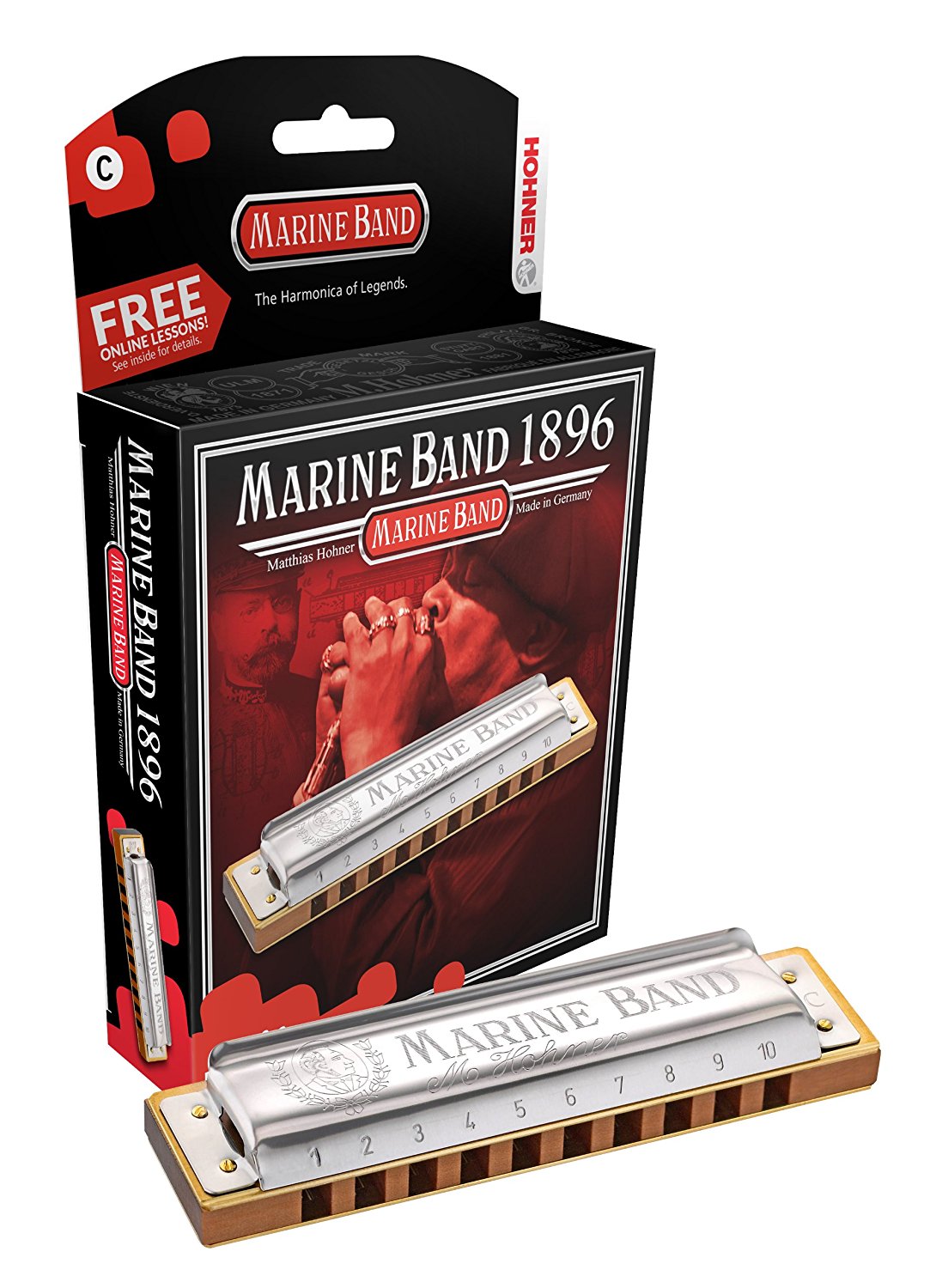 Hohner Marine Band Key of A Major