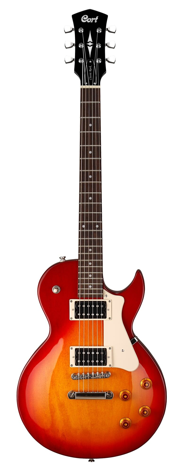 Cort Classic Rock Electric Guitar Cherry Red Sunburst