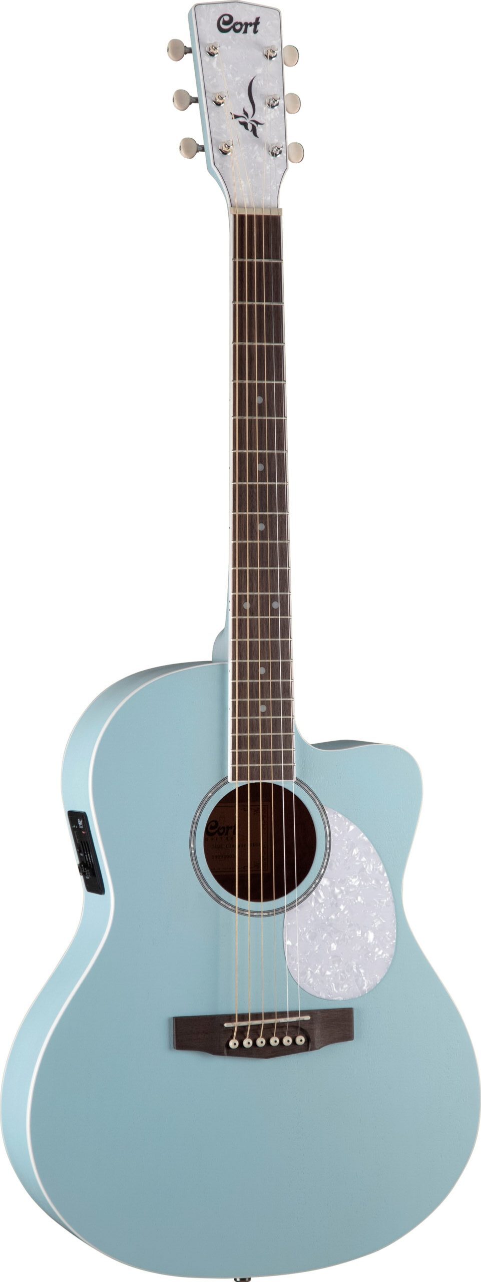 Cort Jade Classic Sky Blue Acoustic Guitar